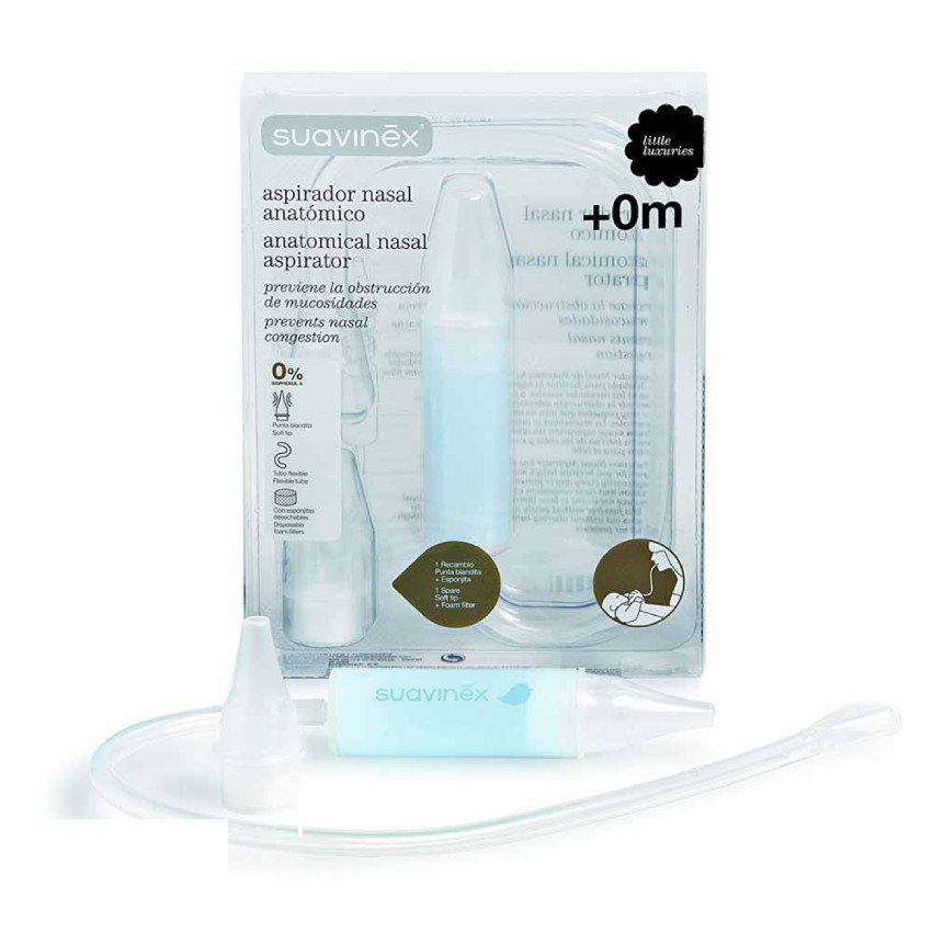 Aspirador nasal anatómico para bebé 
