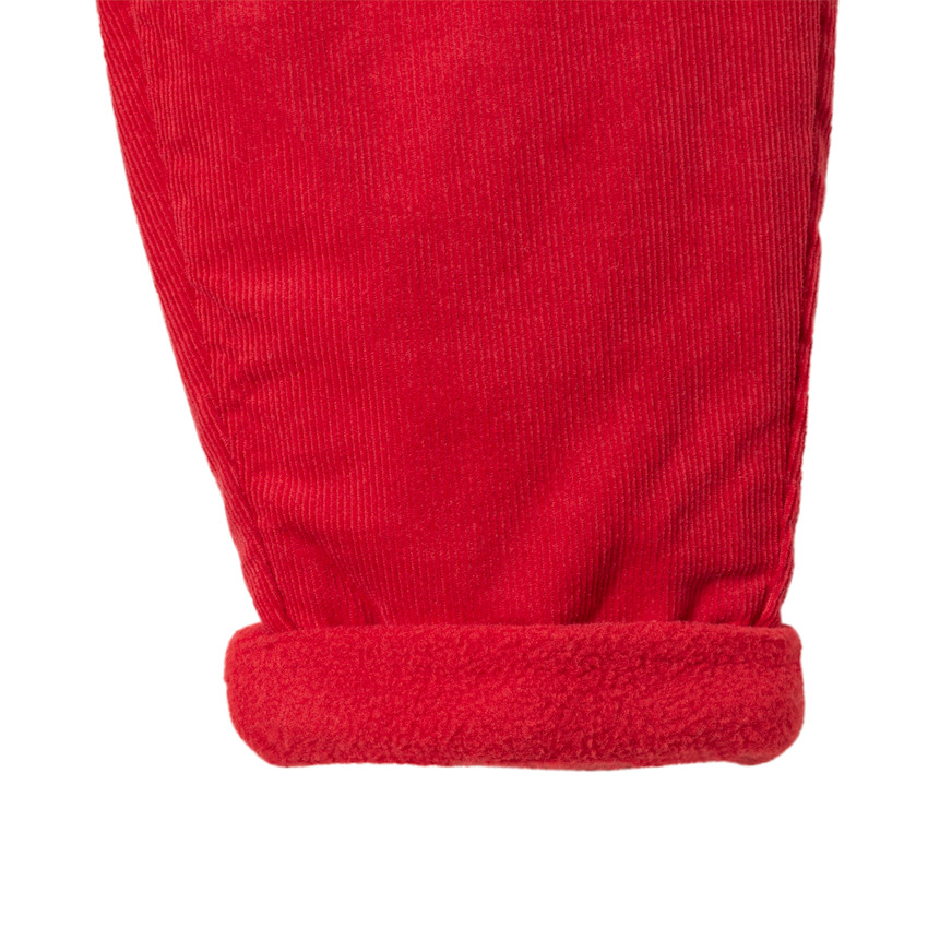 Pantalón de terciopelo con detalles de Mickey Disney 