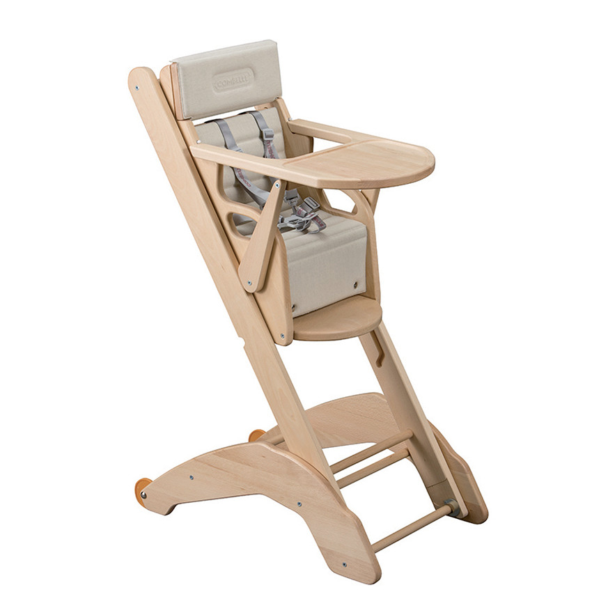 Trona evolutiva multiposiciones Manon – Barniz natural 