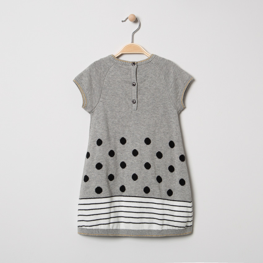 Vestido de manga corta de punto con estampado Minnie y lentejuelas Disney  Additional Vestido de manga corta de punto con estampado Minnie y lentejuelas Disney