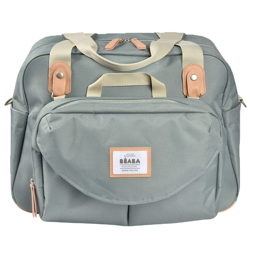 Bolso cambiador Ginebra II verde salvia 