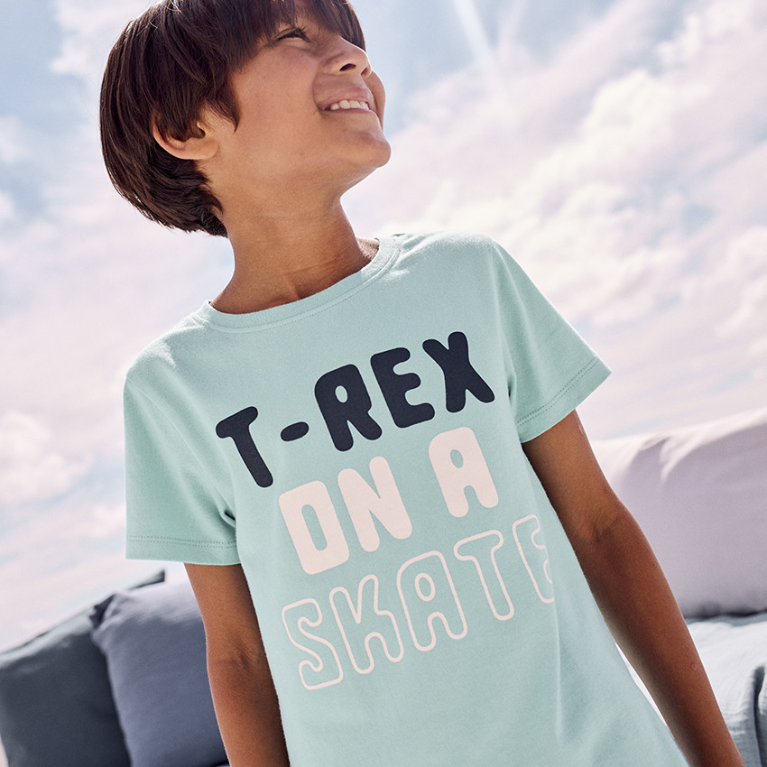 Set pijama corto motivo T-Rex para niño  Additional Set pijama corto motivo T-Rex para niño