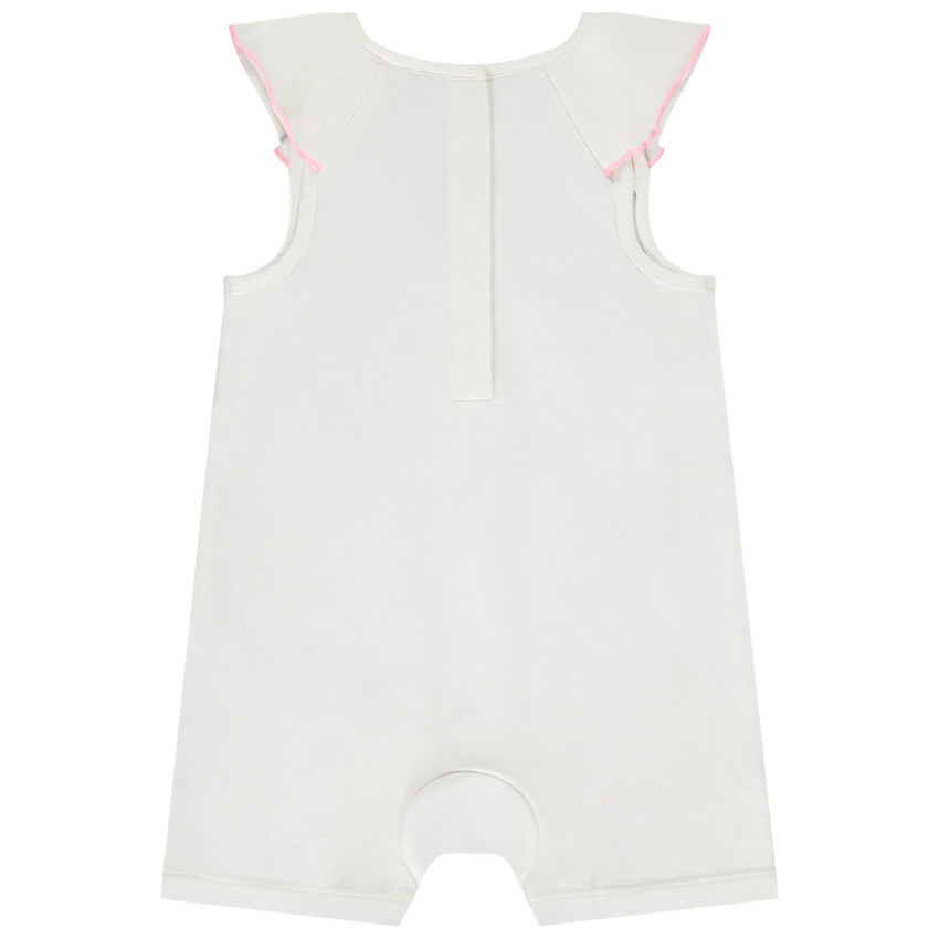 Pelele corto de punto de jersey con estampado de Minnie Disney para bebé niña 