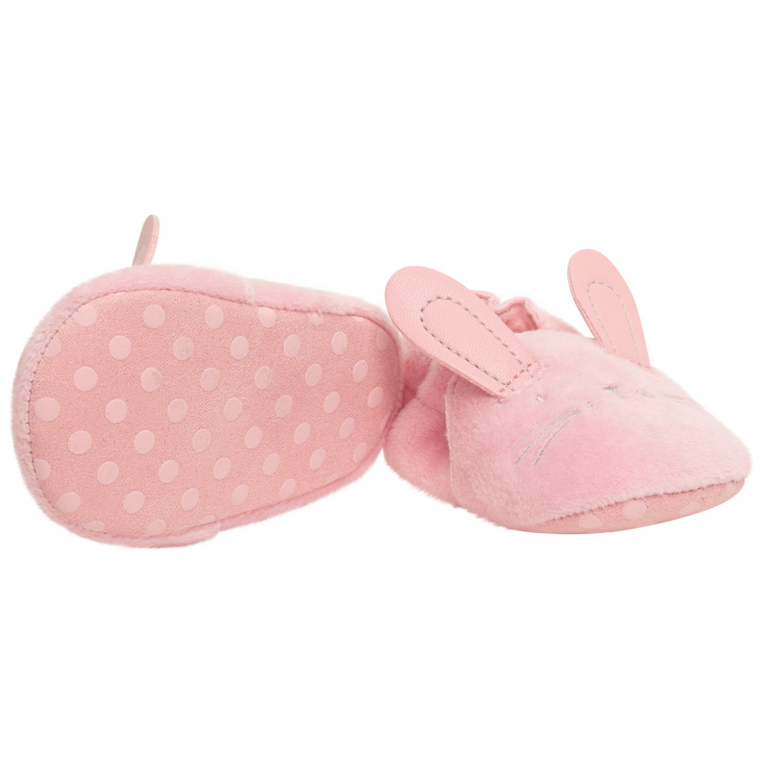 Pantuflas de borreguillo conejito 