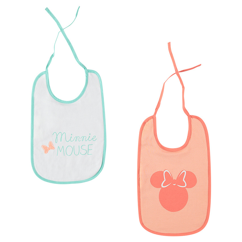 Juego de 2 baberos Minnie Disney  Additional Juego de 2 baberos Minnie Disney