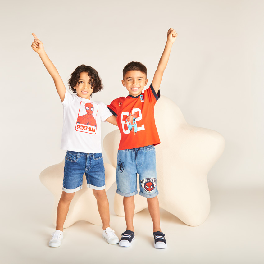 Camiseta de manga corta Spider-Man Marvel niño 