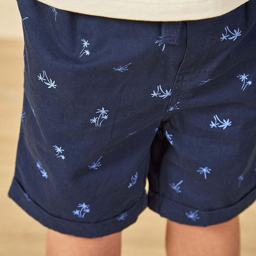 Conjunto 2 piezas efecto color block para bebé niño 