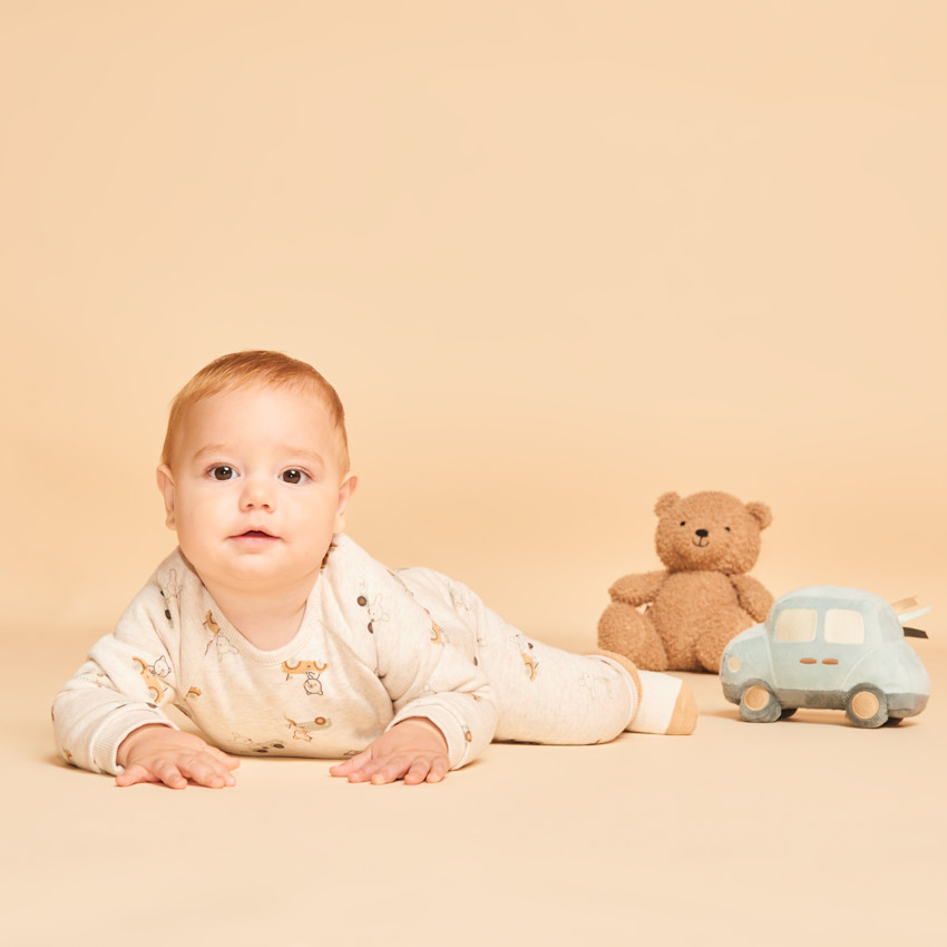Doudou de coche de terciopelo para bebé niño 
