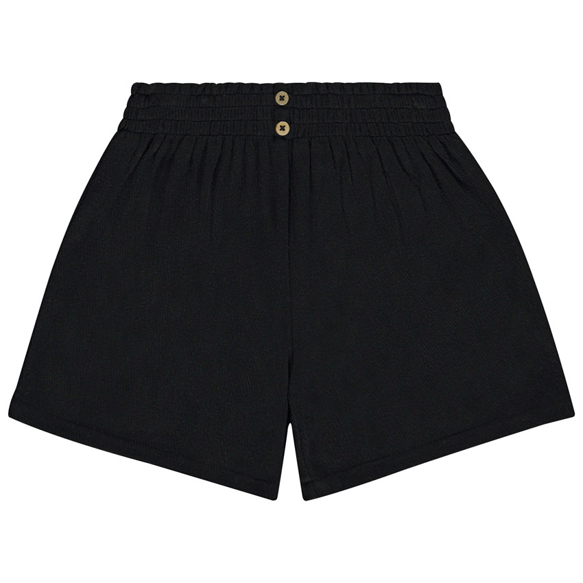 Short uni effet froissé pour fille  Additional Short uni effet froissé pour fille