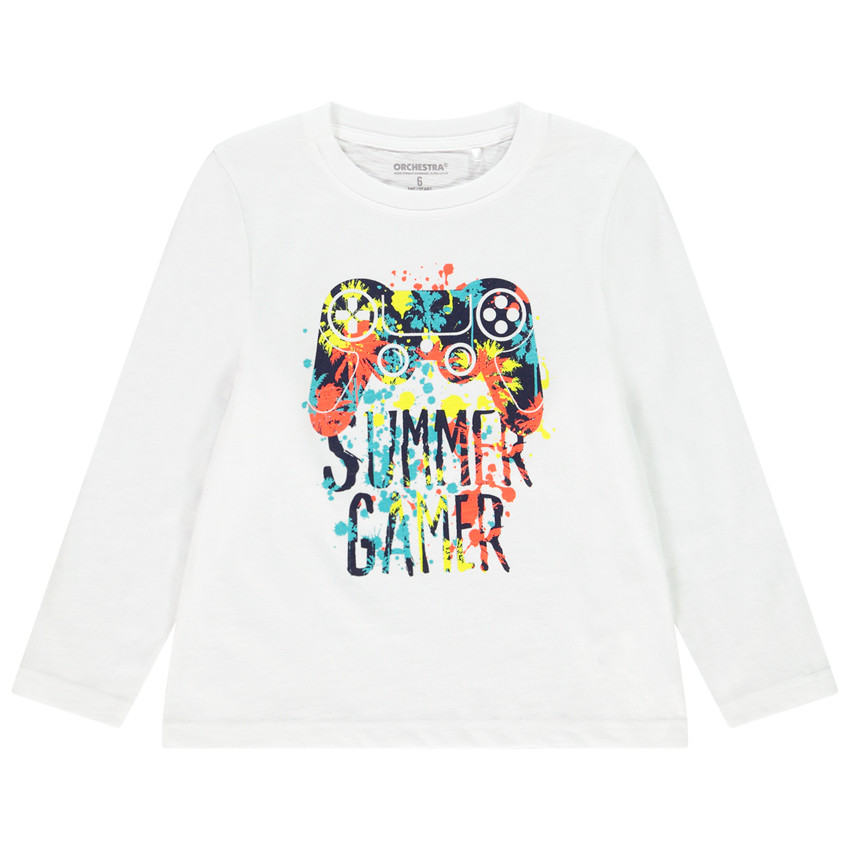 Camiseta manga larga print fantasía Main Camiseta manga larga print fantasía
