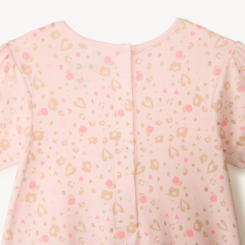 Juego de 3 combishorts con estampados divertidos para bebé niña 