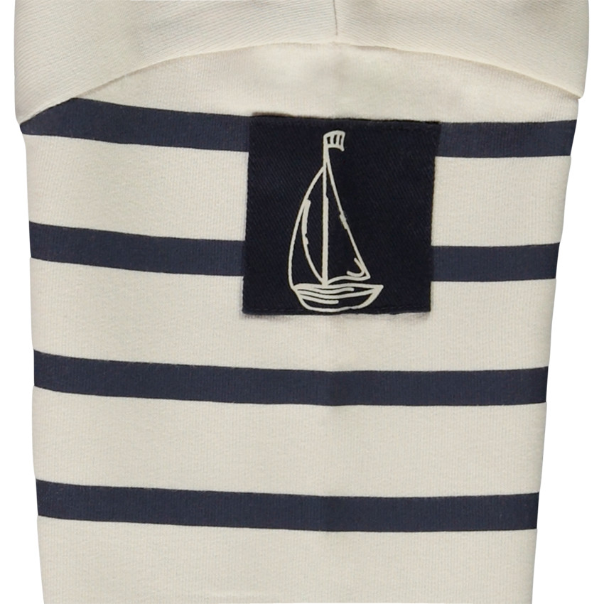 Sudadera oversize estilo marinero para niño 