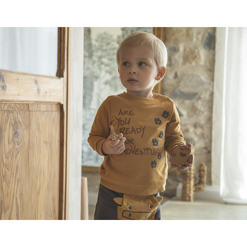 Conjunto jogging de felpa 