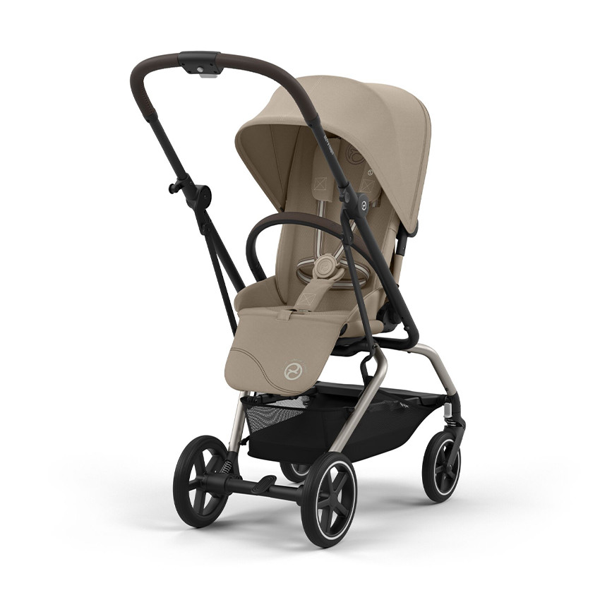 Carrito con asiento giratorio Eezy S Twist+ 2 topo almond beige 