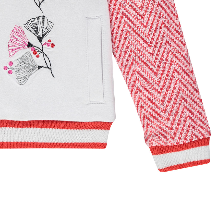 Teddy bi-matière brodé 