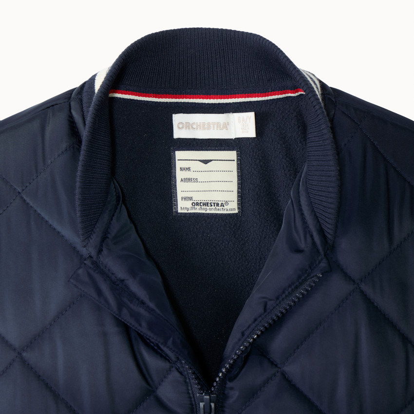 Chaqueta impermeable acolchada niño 