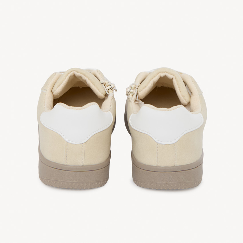 Zapatillas bajas de cuero sintético para niño 