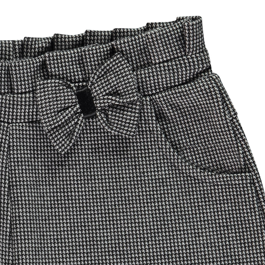 Short de milano a cuadros con lazo para niña  Additional Short de milano a cuadros con lazo para niña