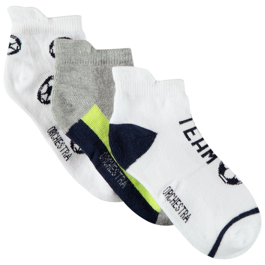 Pack de 3 pares de calcetines cortos para niño  Additional Pack de 3 pares de calcetines cortos para niño