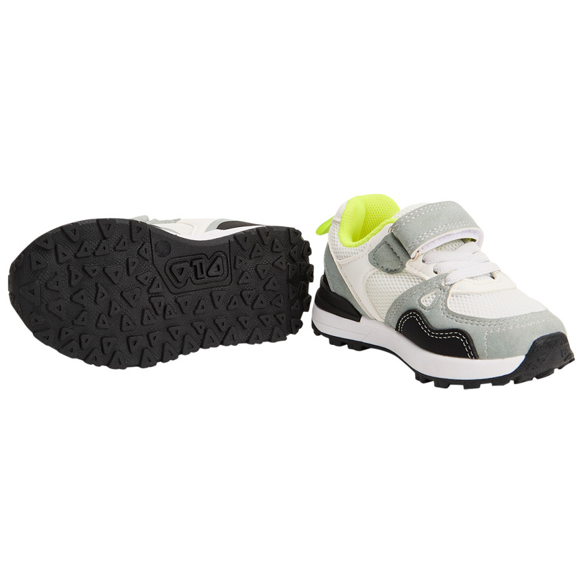 Bambas bajas con detalles y malla para bebé niño 