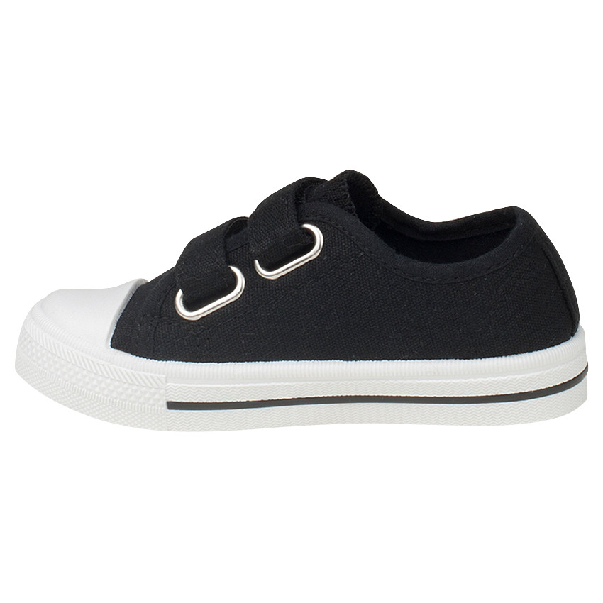 Zapatillas bajas de tela con velcro del 24 al 27 