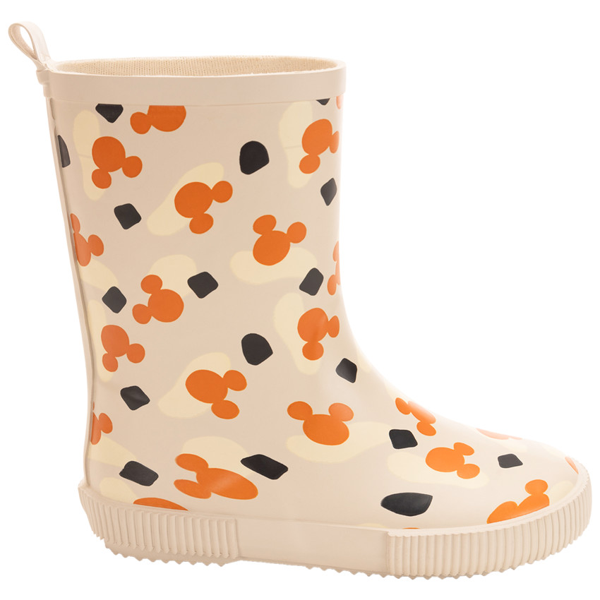 Botas de lluvia estampado Mickey Disney para bebé niño 