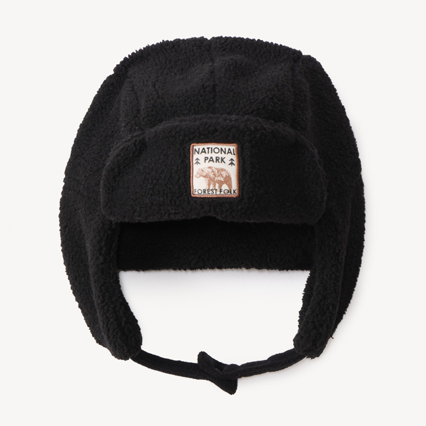 Chapka de sherpa con etiqueta para niño 