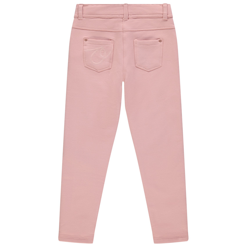 Jeggings de felpa con remaches metálicos niña 