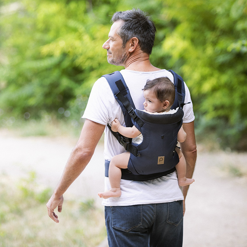 Portabebés Willy 4 posiciones Azul 