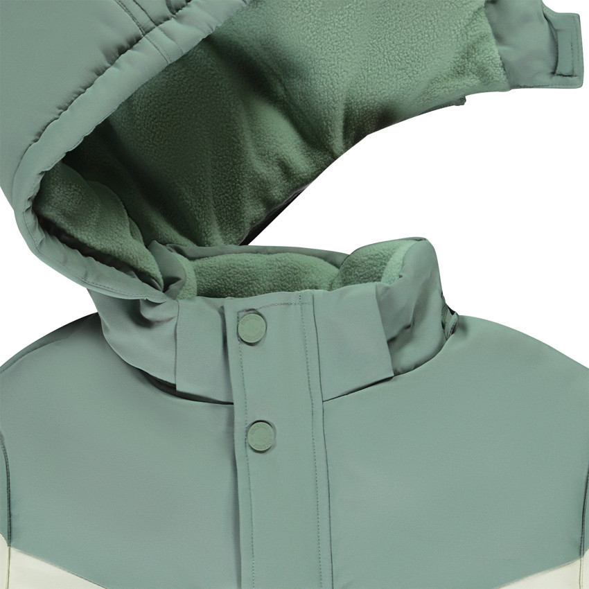 Mono de esquí acolchado con estampado divertido para niño 