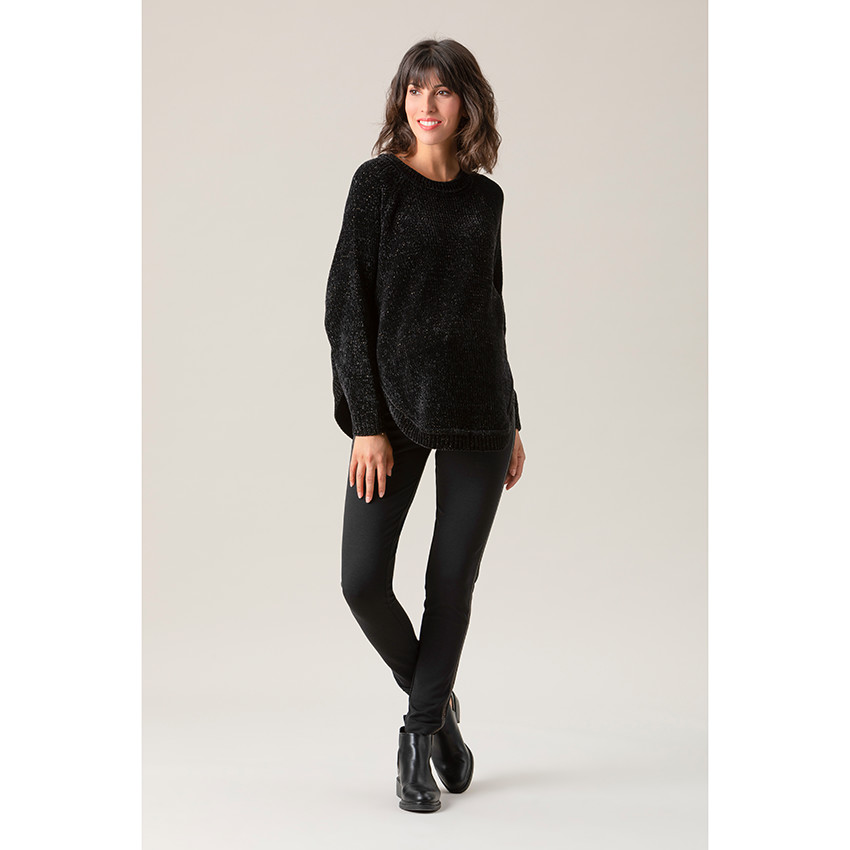 Jersey de oruga con forma de poncho con secciones redondeadas  Additional Jersey de oruga con forma de poncho con secciones redondeadas