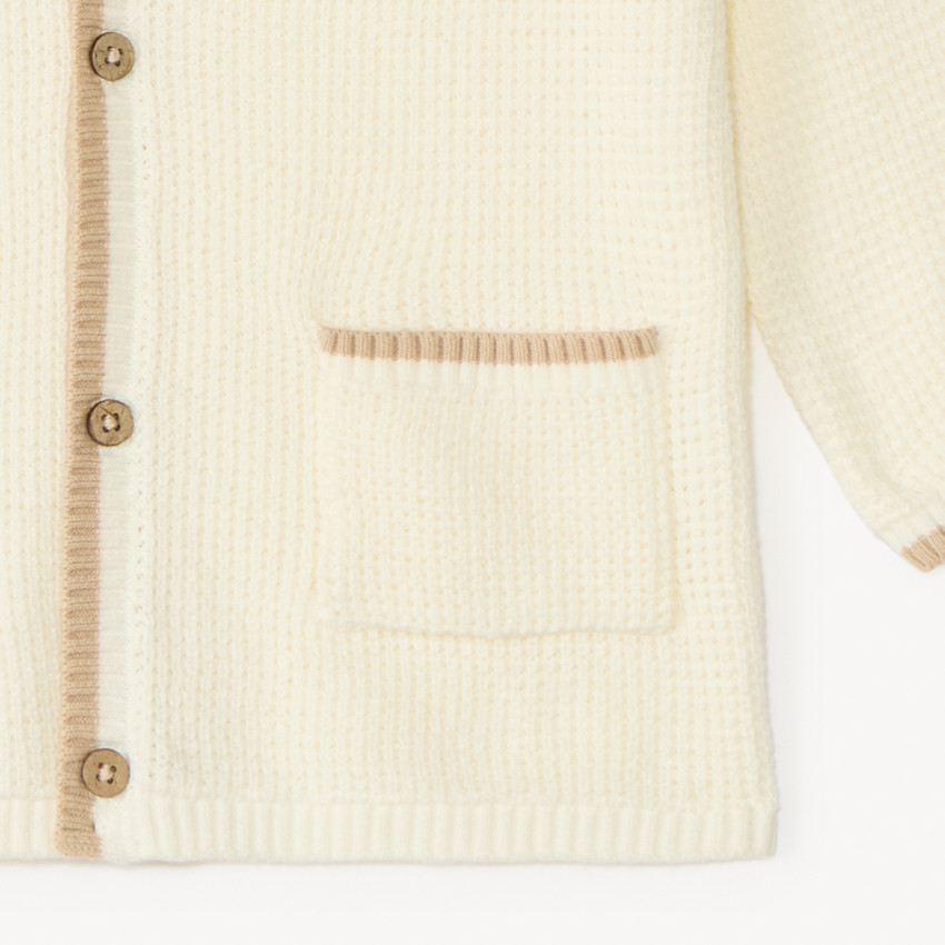 Cárdigan de punto para bebé niño 