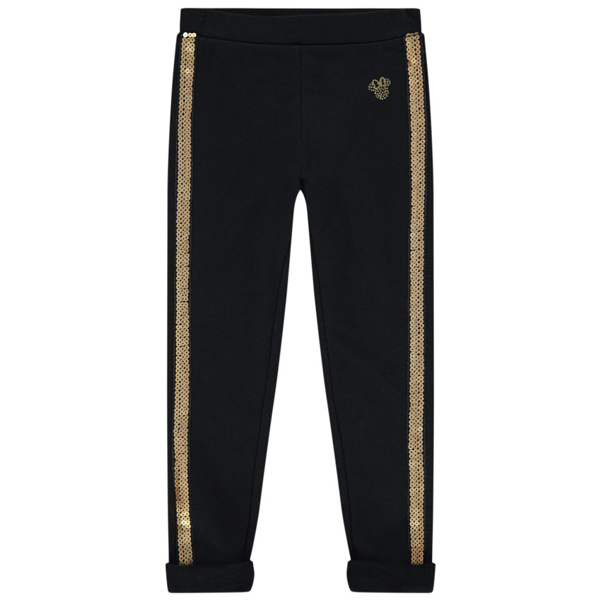 Legging liso con bandas de lentejuelas con motivo  Minnie Disney 