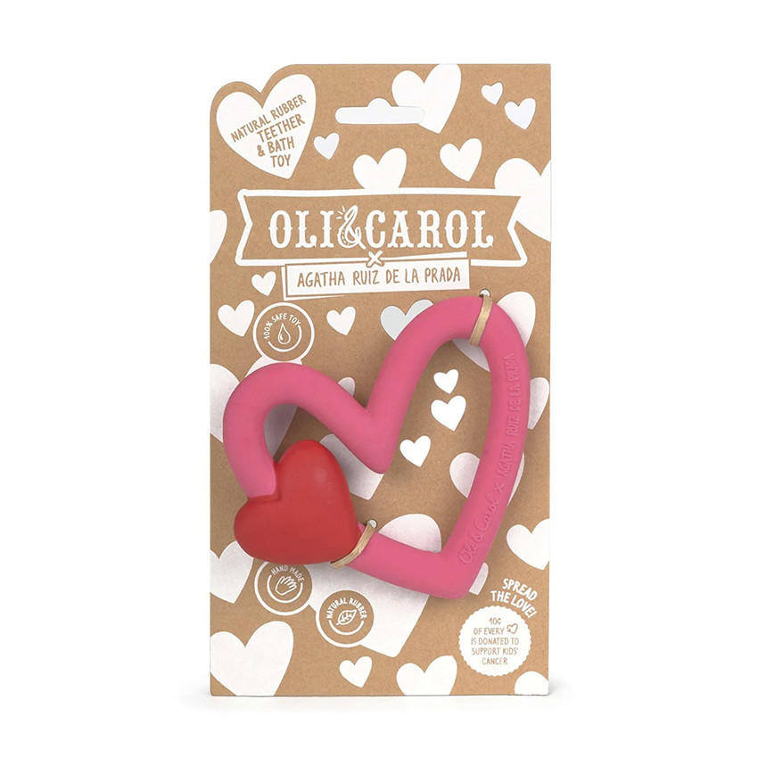 Mordedor bebé Corazón Agatha Ruiz De La Prada 