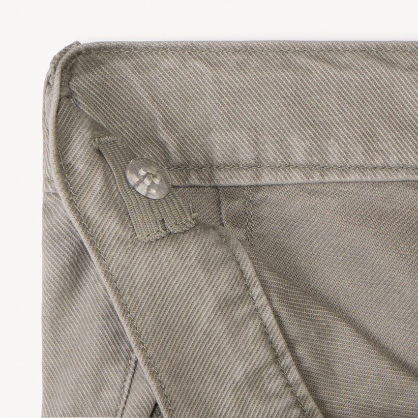 Pantalón recto de tela lisa para niño 