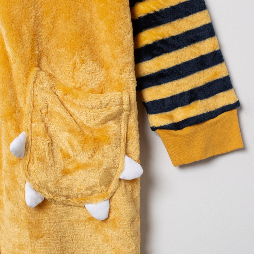 Surpyjama tigre en sherpa a poches