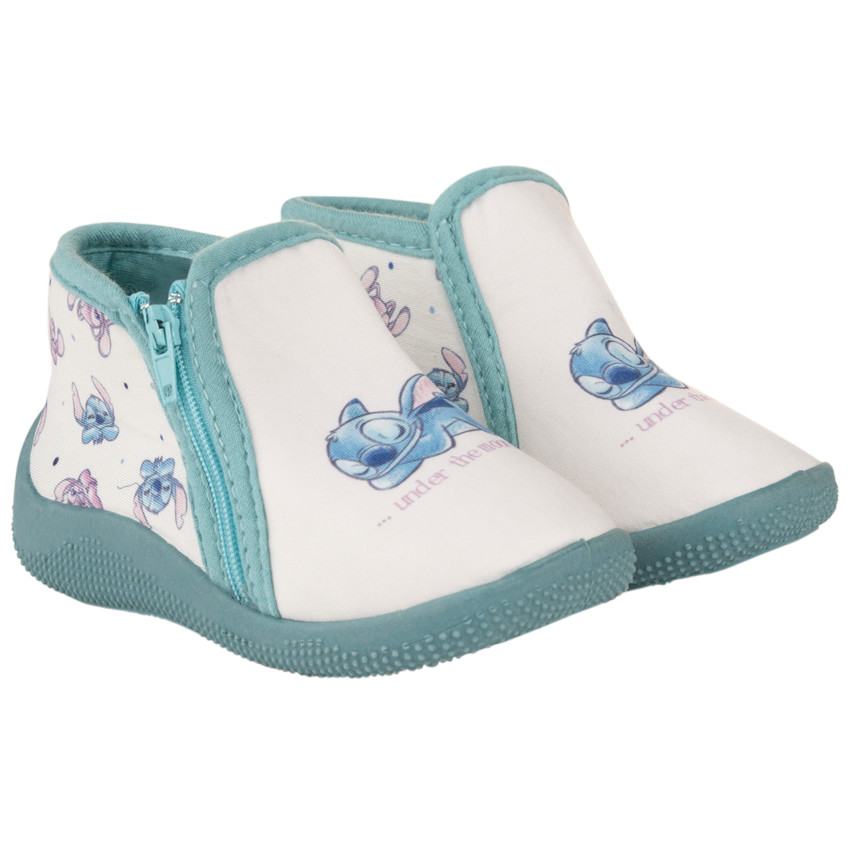 Chausson botín con cremallera Stitch & Angel Disney para bebé 