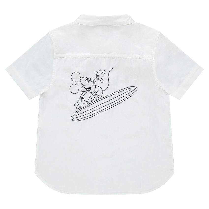 Camisa de manga corta con estampados de Mickey ©Disney 