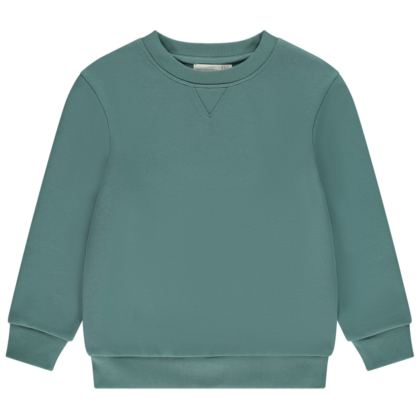 Sudadera de felpa cepillada lisa para niño 
