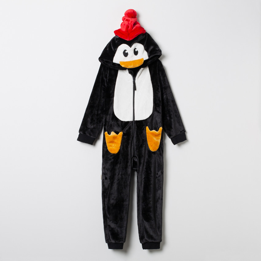 Sobrepijama de sherpa motivo pingüino  Additional Sobrepijama de sherpa motivo pingüino