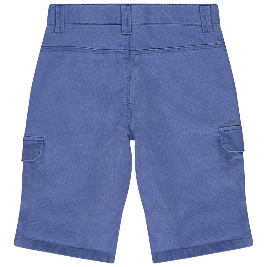 Bermudas de tela resistente con solapas para niño 