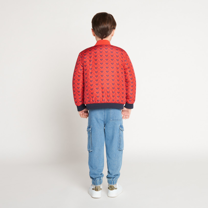 Bomber reversible Superman Warner para niño 