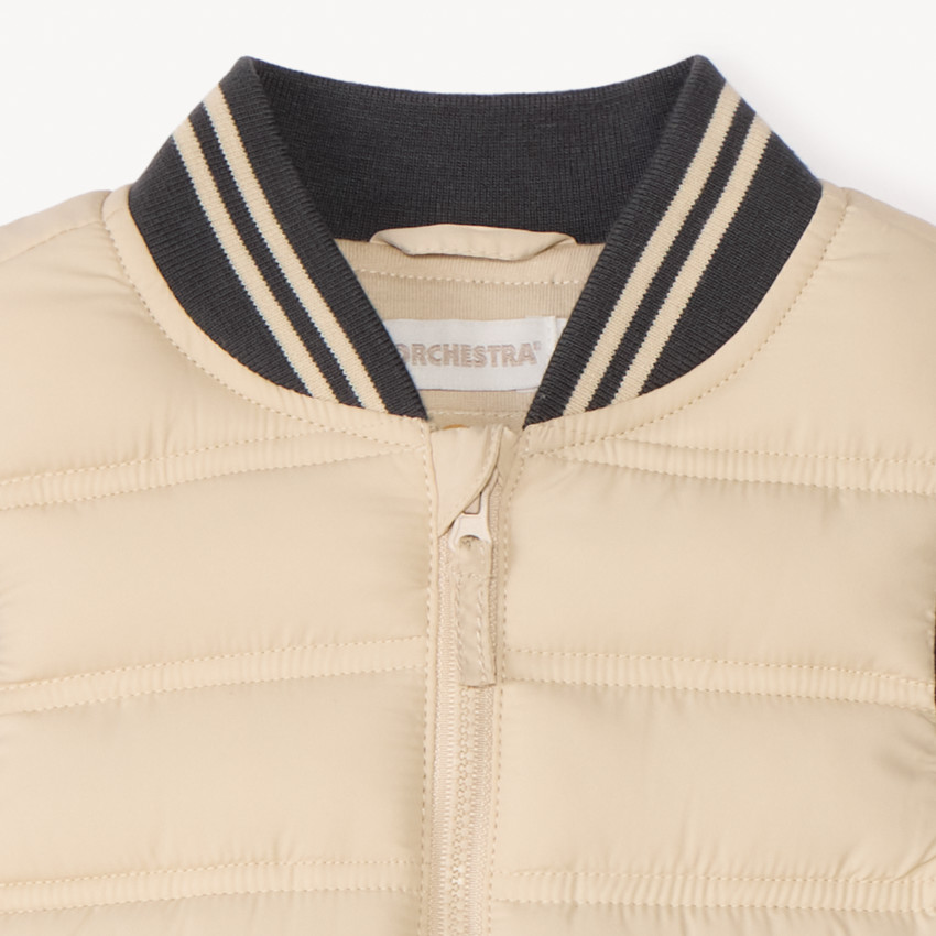 Chaleco acolchado liso para bebé niño 