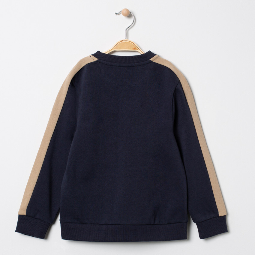 Sudadera de felpa estampada tigre  Additional Sudadera de felpa estampada tigre