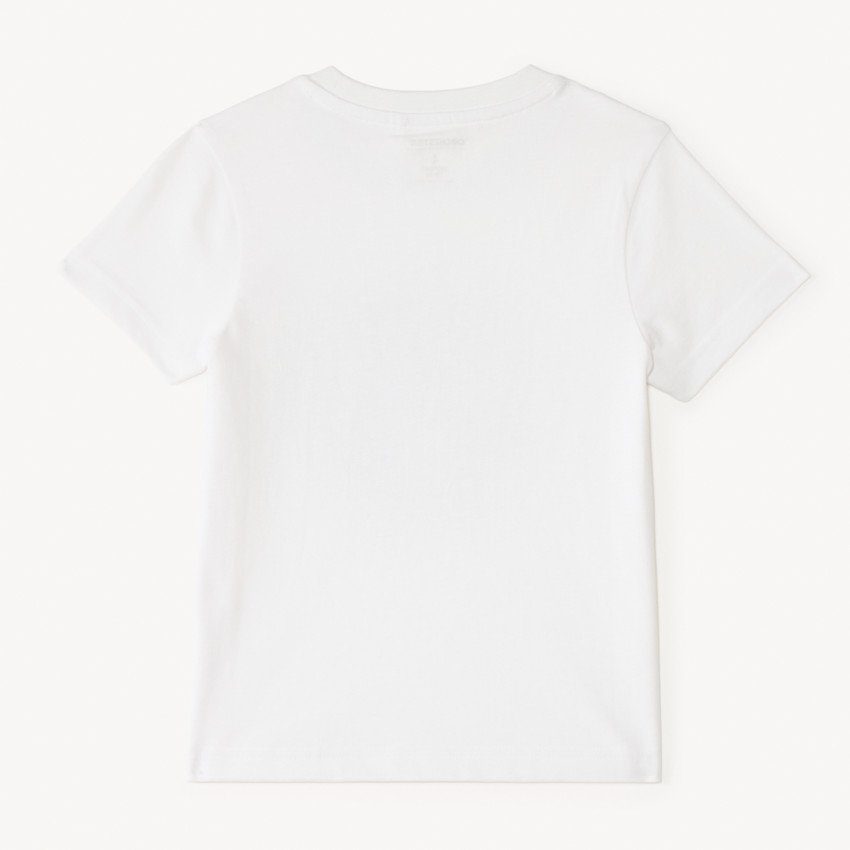 Camiseta de manga corta con estampado divertido para niño 