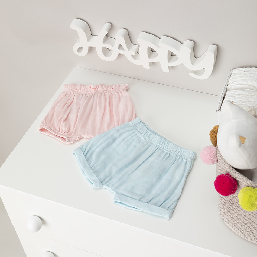 Bloomer liso de algodón ecológico 