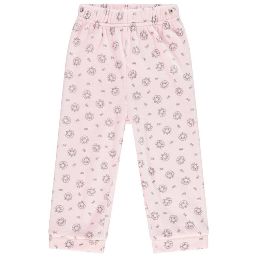 Pelele de terciopelo Marie Aristochats Disney para bebé niña 