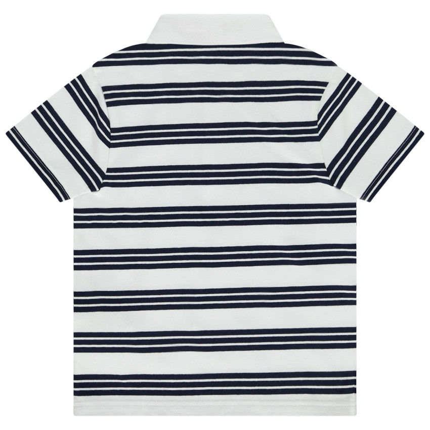 Polo manga corta rayas para niño 