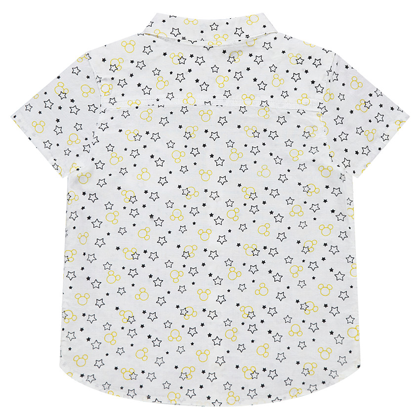 Camisa de manga corta con estampado de estrellas 