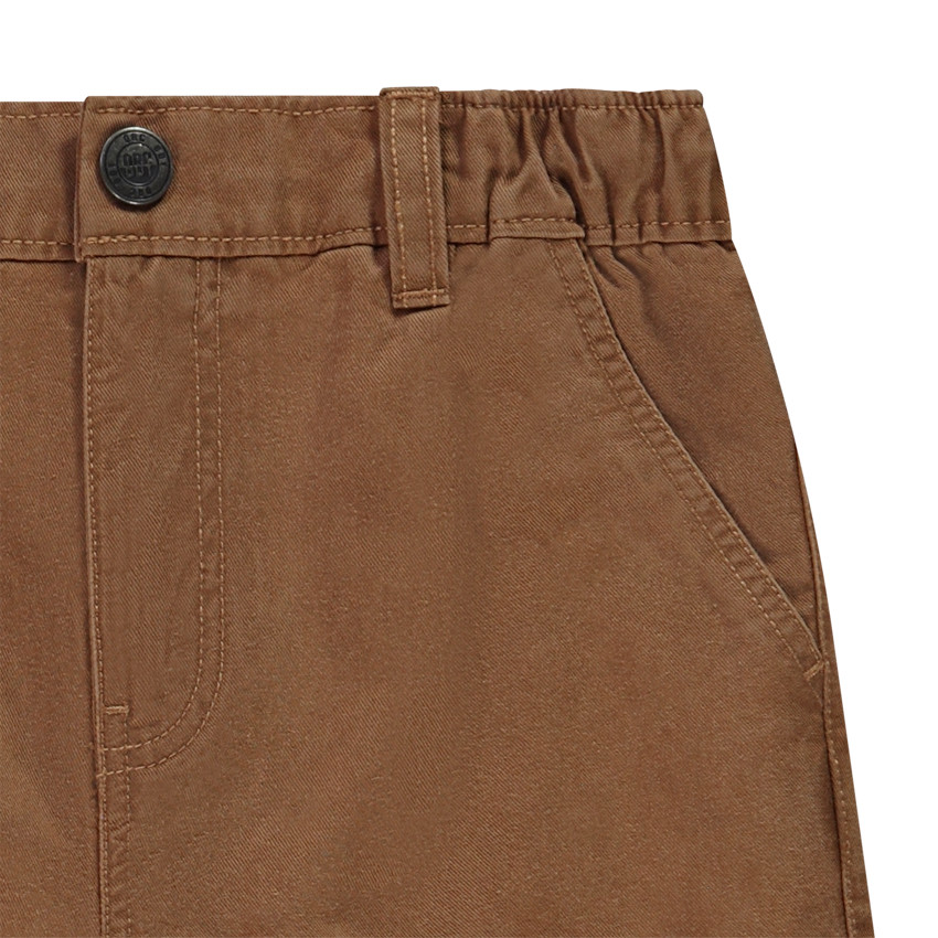Pantalón chino recto liso para niño 